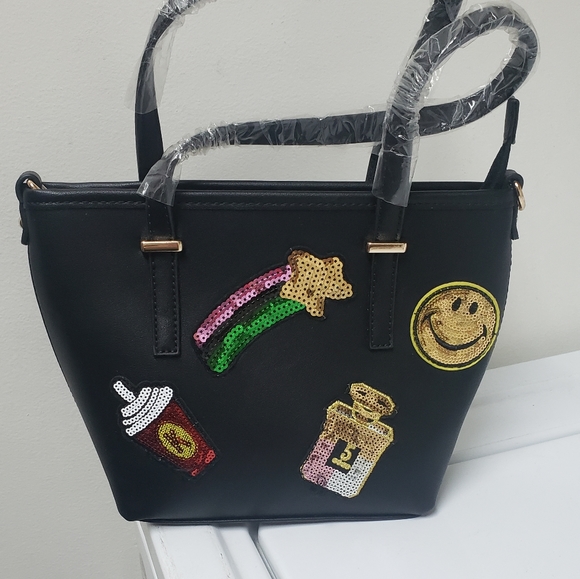 NEW Sequins Mini Tote Bag - Picture 6 of 9